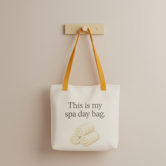 Small tote bag - spa day