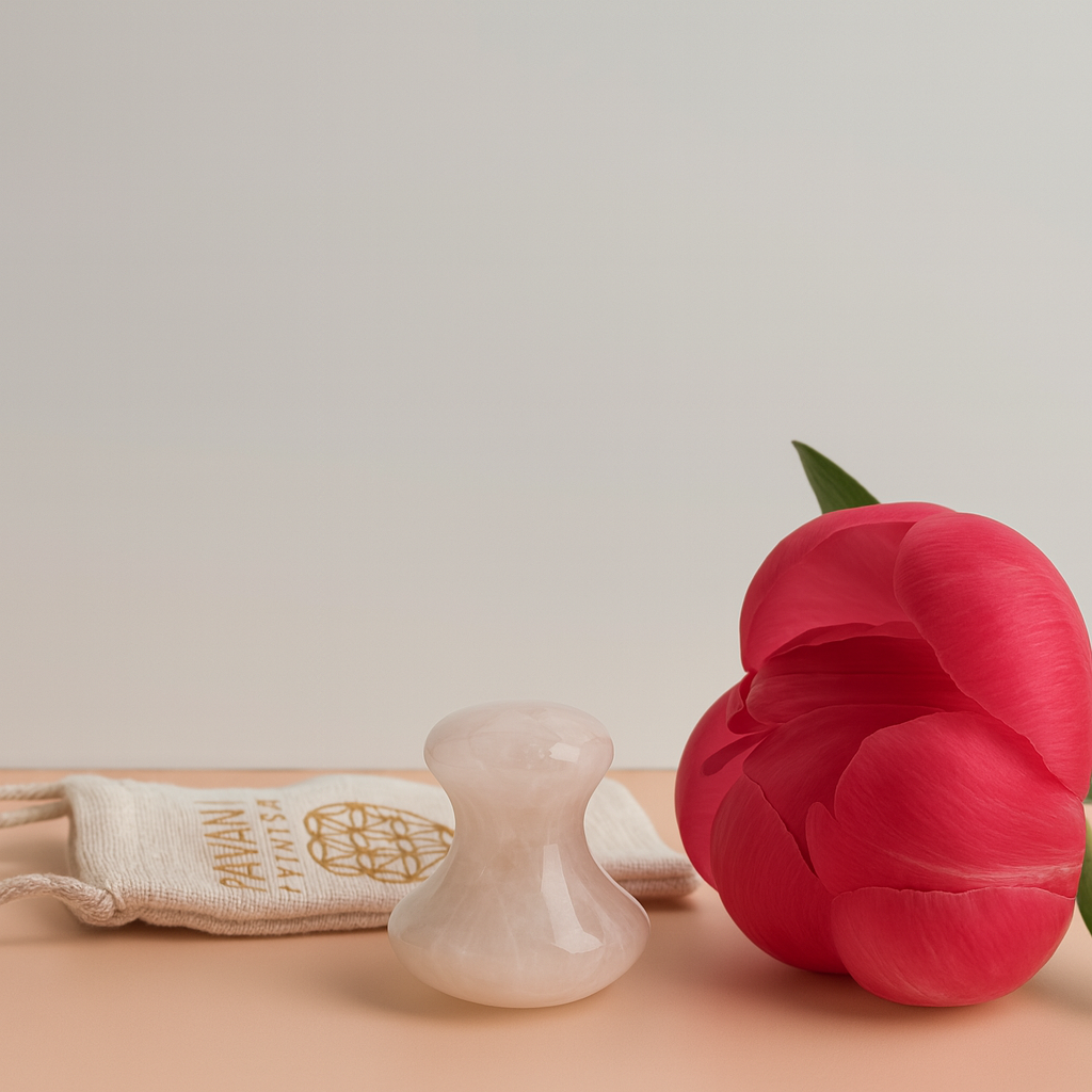 Rose Quartz Facial & Body Massage Stone | Made in Brazil