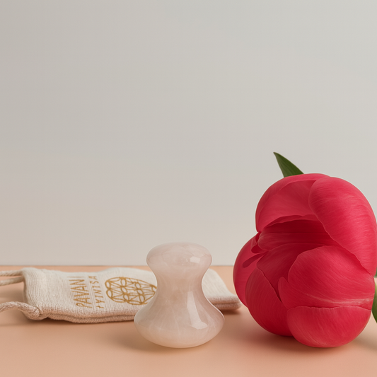 Rose Quartz Facial & Body Massage Stone | Made in Brazil