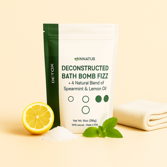 Sea Salt Fizzy Detox Bath Soak (Deconstructed Bath Bomb)