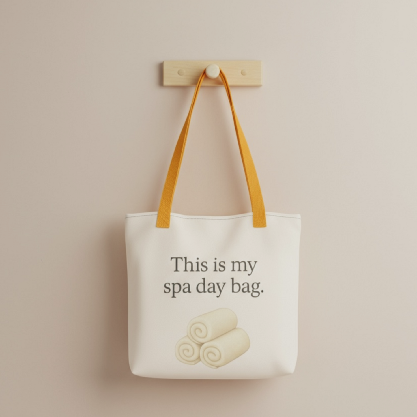 Small tote bag - spa day